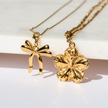 Load image into Gallery viewer, Hibiscus Charm Necklace
