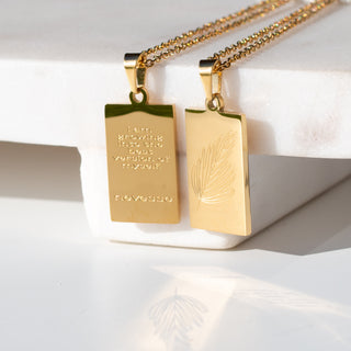 Note To Self Necklace Collection