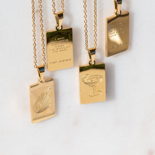 Note To Self Necklace Collection