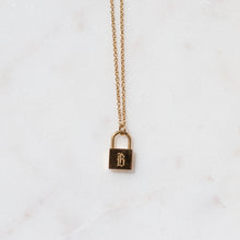 Load image into Gallery viewer, Locket Initial Necklaces Collection
