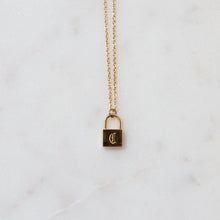 Load image into Gallery viewer, Locket Initial Necklaces Collection
