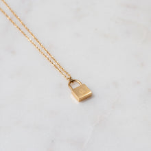 Load image into Gallery viewer, Locket Initial Necklaces Collection
