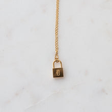 Load image into Gallery viewer, Locket Initial Necklaces Collection
