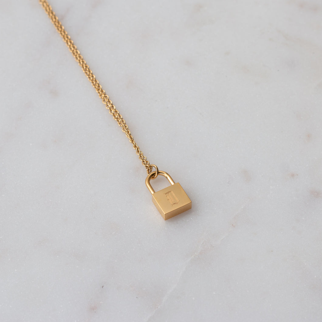 Locket Initial Necklaces Collection