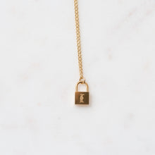 Load image into Gallery viewer, Locket Initial Necklaces Collection
