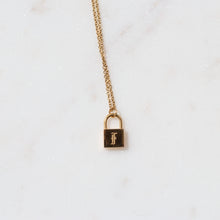 Load image into Gallery viewer, Locket Initial Necklaces Collection
