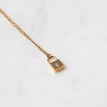 Load image into Gallery viewer, Locket Initial Necklaces Collection
