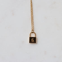 Load image into Gallery viewer, Locket Initial Necklaces Collection
