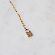 Load image into Gallery viewer, Locket Initial Necklaces Collection
