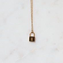 Load image into Gallery viewer, Locket Initial Necklaces Collection
