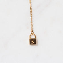 Load image into Gallery viewer, Locket Initial Necklaces Collection
