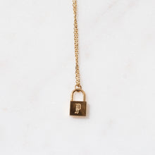 Load image into Gallery viewer, Locket Initial Necklaces Collection
