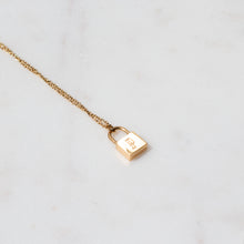 Load image into Gallery viewer, Locket Initial Necklaces Collection
