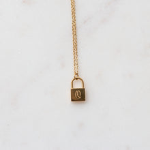 Load image into Gallery viewer, Locket Initial Necklaces Collection
