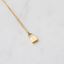 Load image into Gallery viewer, Locket Initial Necklaces Collection
