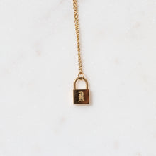 Load image into Gallery viewer, Locket Initial Necklaces Collection
