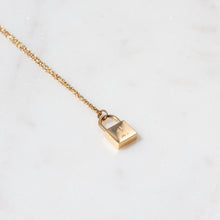 Load image into Gallery viewer, Locket Initial Necklaces Collection
