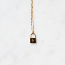 Load image into Gallery viewer, Locket Initial Necklaces Collection
