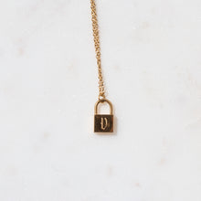 Load image into Gallery viewer, Locket Initial Necklaces Collection
