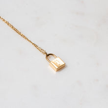 Load image into Gallery viewer, Locket Initial Necklaces Collection
