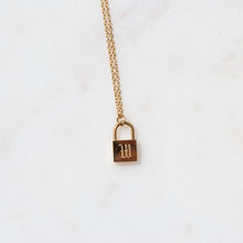 Load image into Gallery viewer, Locket Initial Necklaces Collection
