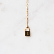 Load image into Gallery viewer, Locket Initial Necklaces Collection
