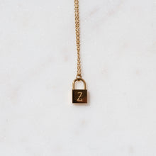 Load image into Gallery viewer, Locket Initial Necklaces Collection
