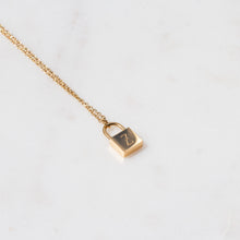 Load image into Gallery viewer, Locket Initial Necklaces Collection
